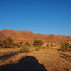 Dag 286-290 (8-12 juni): Dino-sporen, de grootste meteoriet, unieke rotstekeningen en wildkamperen bij de Brandberg