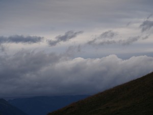 Dreigende luchten bij de Col du Glandon