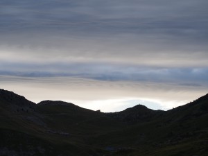 Zonsopkomst bij de Col du Glandon