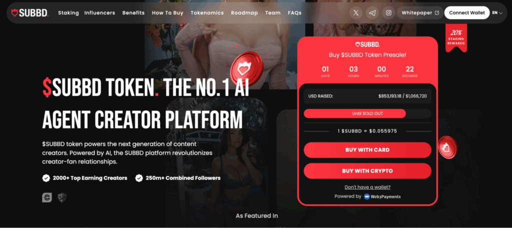 SUBBD Token Price Prediction 2025 — 2030