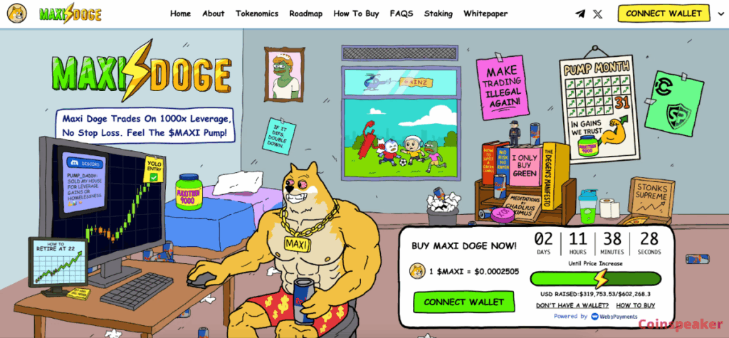 Maxi Doge Launch Date: When is the Presale Over?