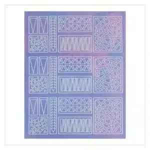 Mirror Nail Art Stickers 2
