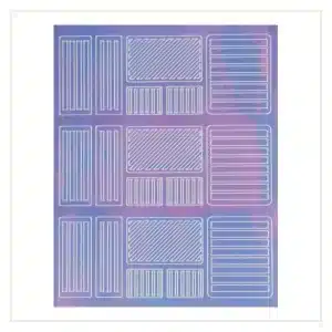 Mirror Nail Art Stickers 3