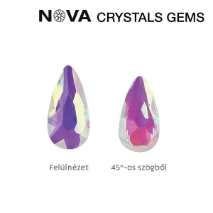 Nova Crystals Large Drop - Aurora