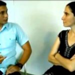 De izquierda a derecha, Eliécer Ávila y Yoani Sánchez