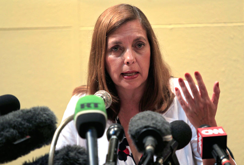 Josefina Vidal Ferreiro, Directora General de EEUU de la Canciller&iacute;a cubana.