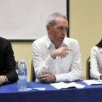 Lord John Hutton en La Habana durante un encuentro entre empresarios brit&aacute;nicos y cubanos. Foto: Alberto Borrego.