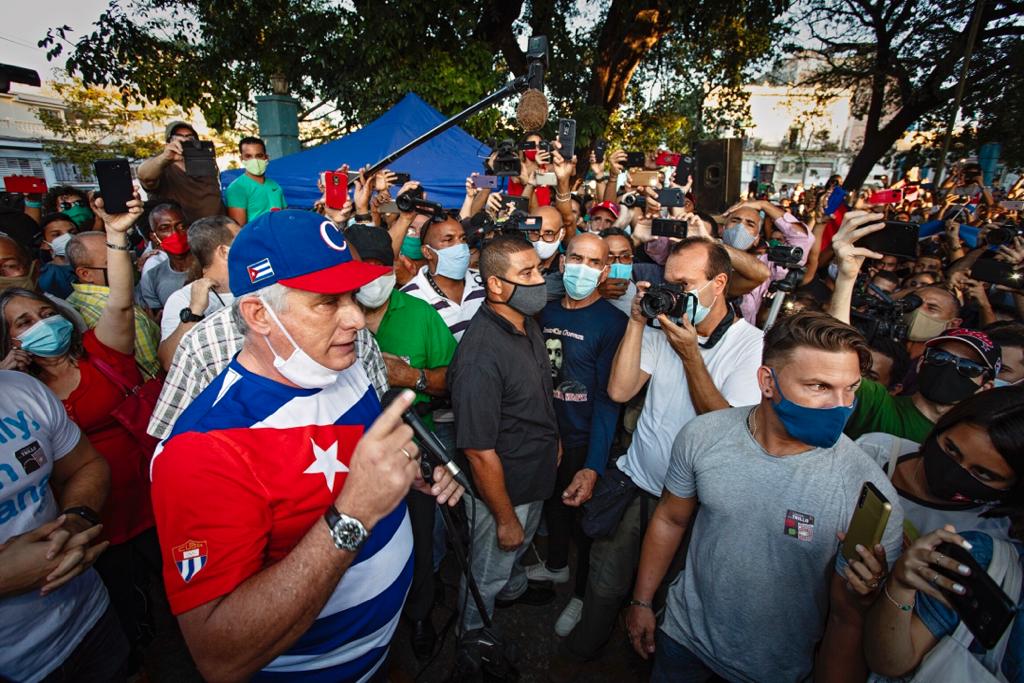 Cubanos en UK condena injerencia de EE.UU. en Cuba