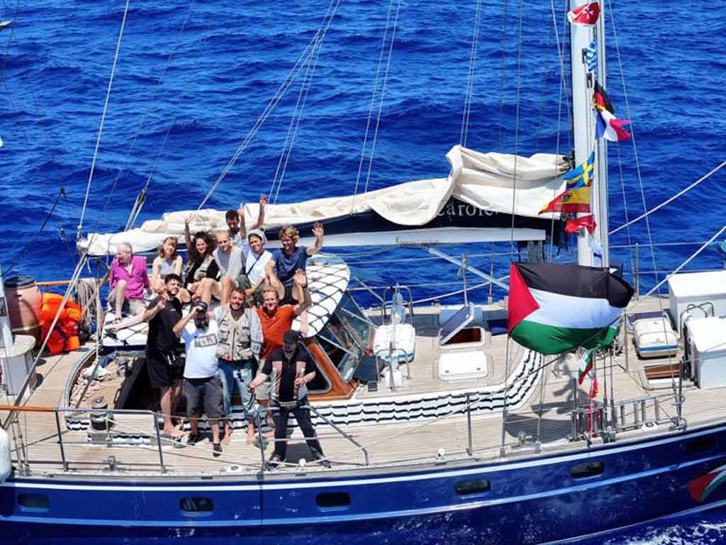 ¡Libertad para lxs Activistas de la Flotilla de la Libertad!