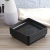 Doitol - 5 macetas de flores para plantas, platos, platos, PP de plástico, planta suculenta, bandejas cuadradas, maceta de flor, gota, cazuelas, planos para bonsái flores - Imagen 7
