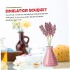 Artibetter 6 Racimos De Plantas Artificiales Decoraciones De Flores De Boda Centros De Mesa para Bodas Arreglos Florales Flores Naturales Ramo De Otoño Flores Artificiales Trigo Seco - Imagen 9