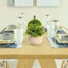 GoMaihe Plantas Artificiales Plásticas de Maceta, 3Piezas, Planta Artificial Decorativa, Adecuado para El Hogar Oficina Decoración Jardín Baño Cocina Balcón Planta Falsa Decorativas - Imagen 4