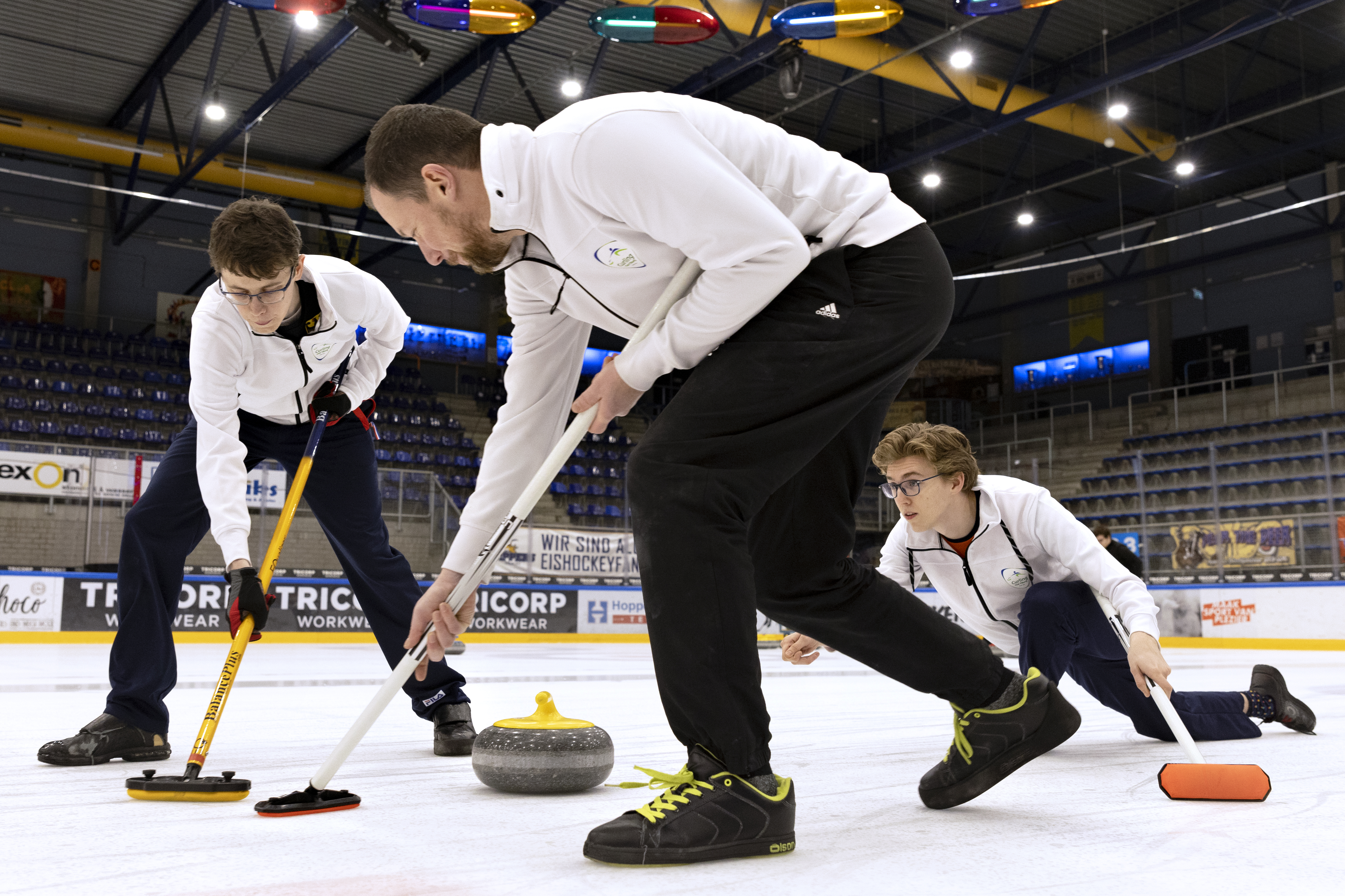 Curling Club Tilburg sliding