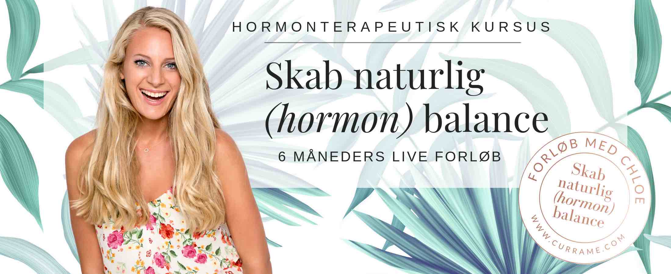 Skab naturlig (hormon)balance til sider Skab naturlig (hormon)balance til sider