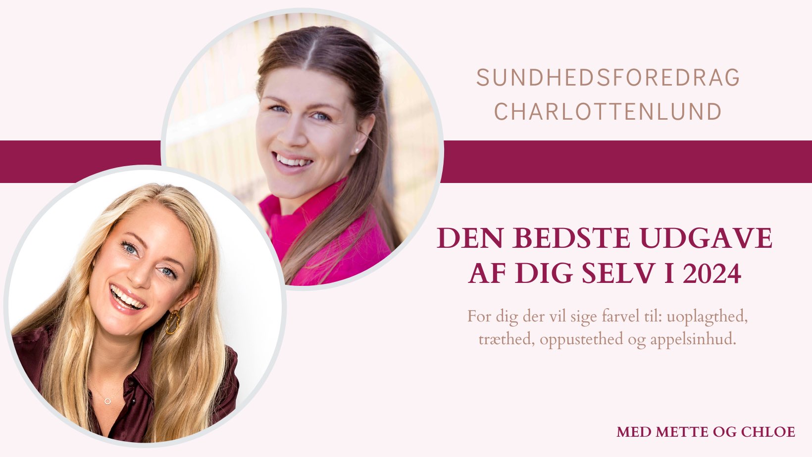 SUNDHEDSFOREDRAG I CHARLOTTENLUND - 2