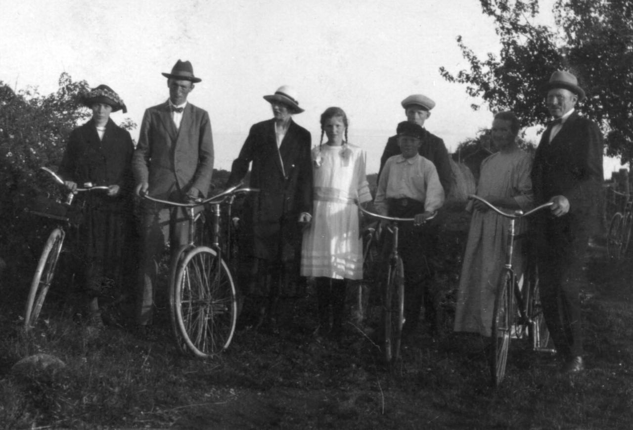 Farfar cyklar