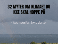 Anmeldelse af Johannes Krügers bog:  32 Myter om klimaet du ikke skal hoppe på