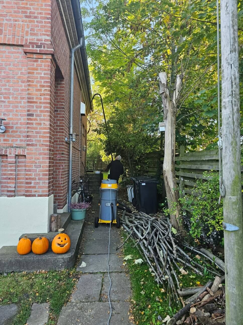 Tagrenderens med forlængerled
