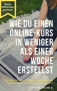 Online-Kurs erstellen eBook