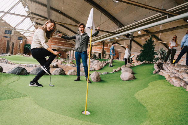 Minigolf indtager City2 i Høje-Taastrup. Foto: PR.