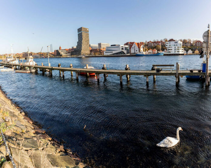 Havnefronten i Sønderborg. Foto: Sønderborg Kommune.