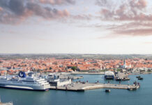 Rønne Havn afviser Molslinjens bekymringer om havnedesign Fremtidssikring af Rønne Havn på vej i udbud. Foto: Rønne Havn.