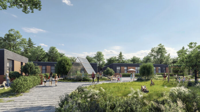 NREP køber 80 boliger i Køge af Casa Nord og CEC Group. Visualisering: Sweco Architects (Kant Arkitekter).