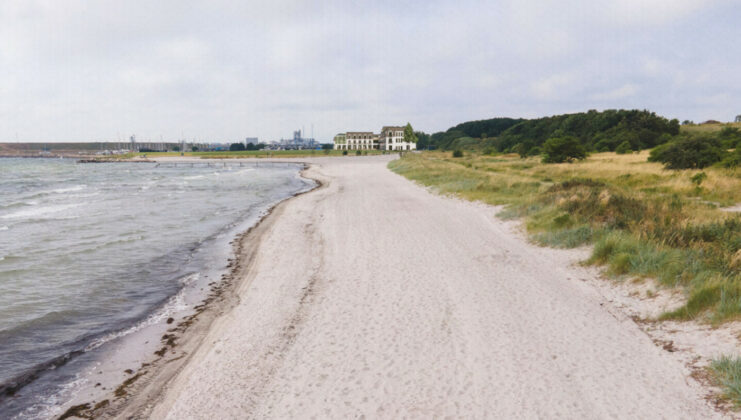 Nordarken Holding ved familien Tangaa Nielsen står bag det nye hotel på Køge Marina, Køge Søbad. Visualisering: Bjerg Arkitektur.