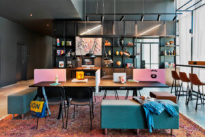 Moxy Hotel åbner i Aarhus. Billedet her er fra et lignende hotel i København. Foto: Core Hospitality.