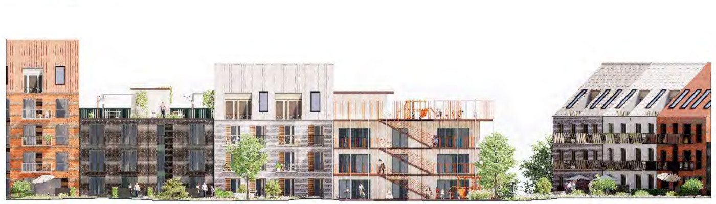 Selskabet Latyrusparken står bag stort boligprojekt med masser af variation i facaderne. Det skal bygges i Vejlby-Risskov i Aarhus.
