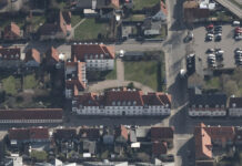Ny plan skal sikre Holbækhus ved omdannelse til boliger Holbæk Kommune har solgt Holbækhus til DG Ejendomme ved Denis Granell, som vil omdanne ejendomme til 66 moderne lejligheder. Foto: Styrelsen for Dataforsyning og Infrastruktur.