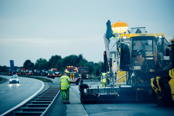 NCC sætter tal på asfalts miljøpåvirkning. Foto: Jonathan Grevsen.