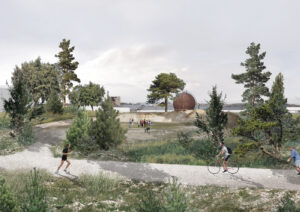 Første fase af anlægsarbejdet for Stigsborg Naturpark gik i gang lige før nytår med Arkil som entreprenør. Parken er designet af SLA.