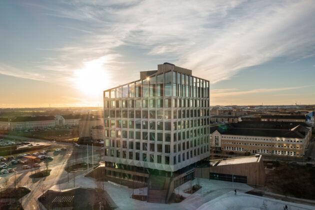 PLH Arkitekter vandt sammen med ALL og Cowi i 2018 arkitektkonkurrencen om fremtidens rådhus i Høje-Taastrup. Foto: Kontrafame.