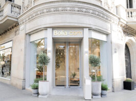 Bolia åbner sin første butik i Spanien Bolia har åbnet en ny butik i Spanien. Butikken ligger på Avinguda Diagonal i Barcelona. Foto: PR.