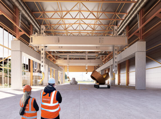 Christensen & Co har vundet arkitektkonkurrencen om at tegne det nye robitcenter Center for Large Structure Production på Lindø.