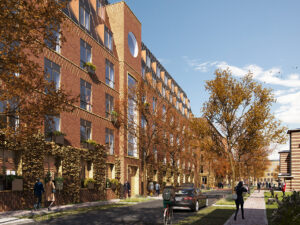 PenSam og Raundahl & Moesby bygger 430 boliger ved Amtssygehuset i Aarhus.