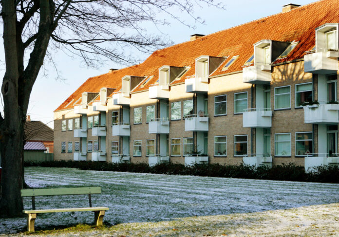 Renovering af Rosenparken i Nakskov godkendt efter 10 års ventetid. Foto: Nakskov Almene Boligselskab.