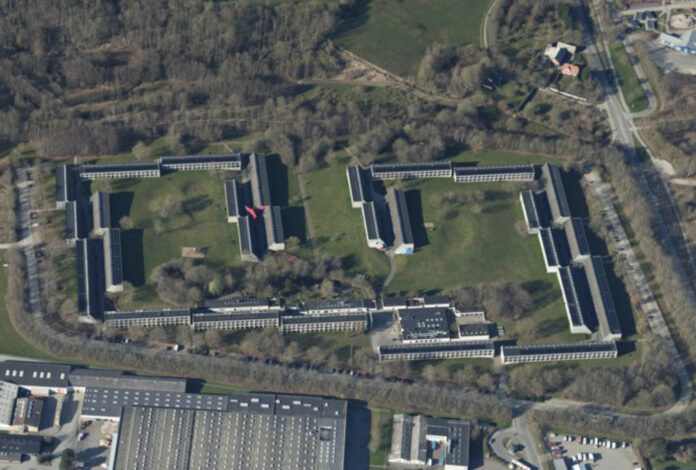 kilden-hindby-koeber-skjoldhoejkollegiet-kollegiekontoret-brabrand-aarhus Kilden & Hindby køber Skjoldhøjkollegiet på Spobjergvej i Brabrand i Aarhus. Foto: Kortforsyningen.