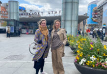 Niras i internationalt projekt om mere bæredygtige byer Gunvor Riber Uggerhøj og Sofie Kirt Strandbygaard er seniorkonsulenter i bæredygtig mobilitet i Niras, og deltager begge i det internationale forskningsprojekt TOD2, der skal skabe rammerne for fremtidens bæredygtige byer. Foto: Niras.