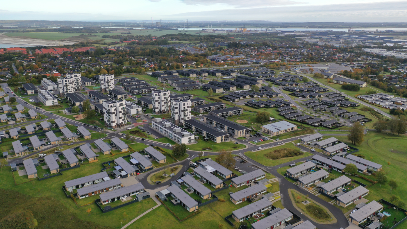 Himmerland Boligforening har udviklet Aalborg Øst med udgangspunkt i Aalborg-modellen. Foto: PR.