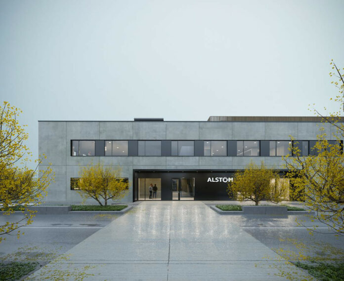 DSB's kommende værksted i Logistikparken i Brabrand er tegnet af Gottlieb Paludan Architects og Rambøll.