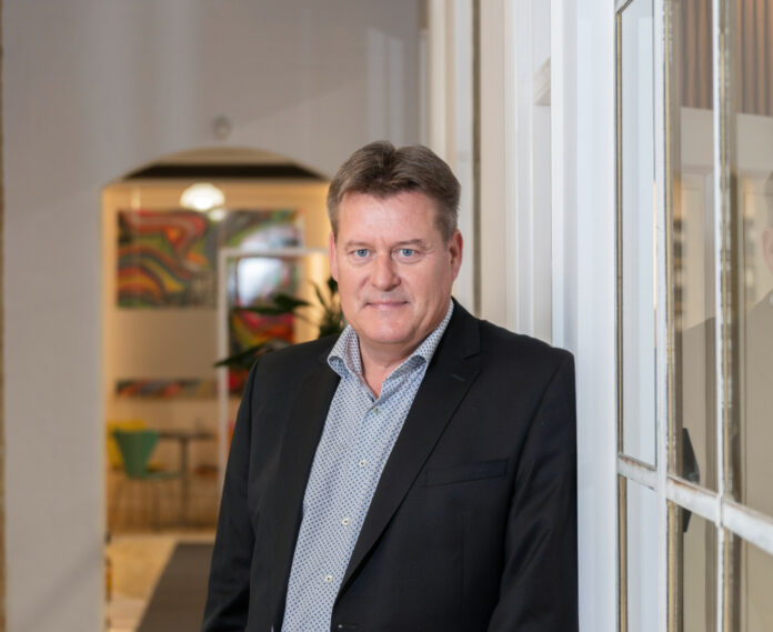 Esben Kjeldsen, administrerende direktør i Ejendomsselskabet Olav de Linde. Foto: PR.