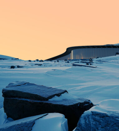 Dorte Mandrup skal tegne Nunavut Inuit Heritage Centre i Canada. Visualisering: Dorte Mandrup.
