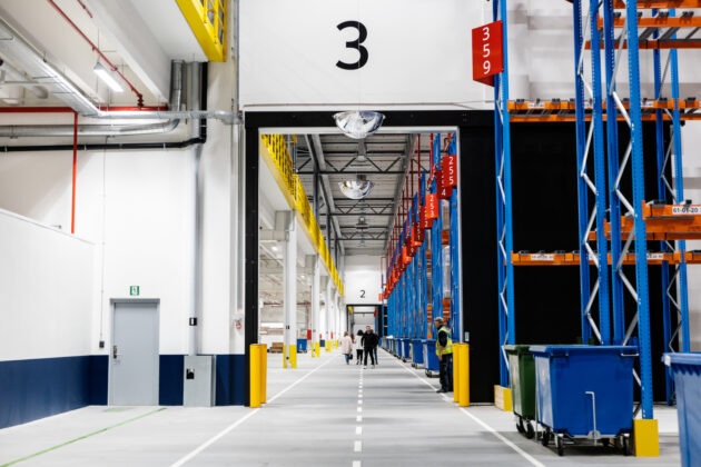 Ikeas logistikcenter i Hedehusene. Foto: PR.