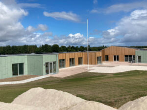 ABC Pavilloner har opført Funder Børnehus. Foto: PR.