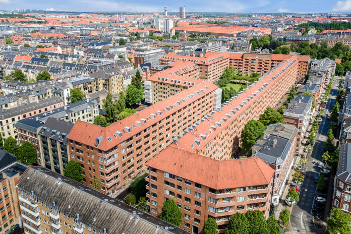 Hostrup have på Frederiksberg har sit eget postnummer. Foto: Heimstaden Danmark.