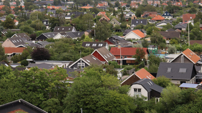 Villaer og huse på Amager i København. Foto: © Dansk Byudvikling.