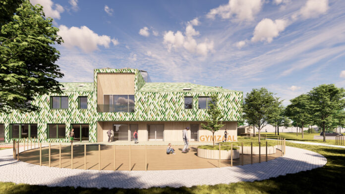 Christensen & Co Arkitekter og Next Arkitekter samarbejder om børnecenteret ”The Voorhoof Children’s Center” i Lelystad i Holland.