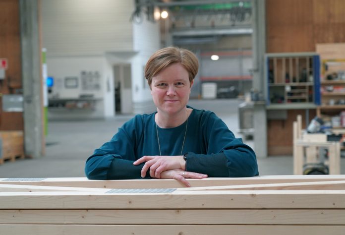 Joan Bruun Thiesen, bæredygtighedschef i Nordic Wood Industries. Foto: PR.